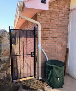 Oatey Mystic Rainwater Collection System, 2 in. x 3 in., Polyvinyl Chloride (PVC), White 39 81y4q765zLL