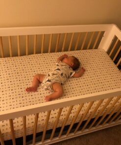 Babyletto Lolly 3-in-1 Convertible Crib with Toddler Bed Conversion Kit in White and Natural, Greenguard Gold Certified White/Natural 35 81y8IcMmSL