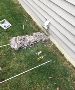 Dryer Vent Duct Cleaning Kit - Gardus RLE202 LintEater Rotary Dryer Vent Cleaner Kit, Removes Lint, Dryer Vent Cleaning System Extends Up to 12’ with 4 Flexible 3' Rods, Air Duct Cleaning Tools 63 81y8vVc4x5L