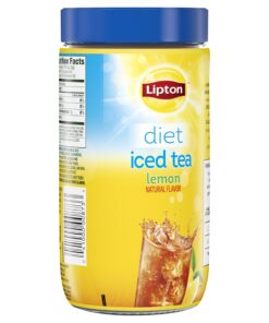 Lipton Diet Lemon Iced Tea Mix, Makes 15 Quarts (Pack of 2) 4.4 Ounce (Pack of 2) 12 81y9Nm9DYFL