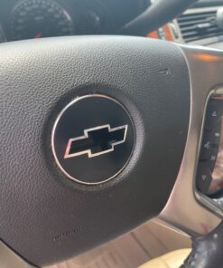 Reflective Concepts Steering Wheel Bowtie Overlay Decal Fits 2007-2013 Silverado - (Color: Gloss Black) 2007-2013 Silverado ONLY 29 81y9vxdKhjL