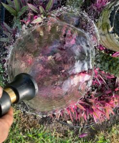 Heavy Duty Brass Fireman Style Hose Nozzle - Fits All Standard Garden Hoses - Best High Pressure Sprayer to Wash Your Car or Water Your Garden – Leak Proof - 30 Day No-Hassle Guarantee 50 81yAOCcN1JL