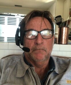 LEVN Bluetooth Headset with Microphone, Trucker Bluetooth Headset with AI Noise Cancelling & Mute Button, Wireless On-Ear Headphones 60 Hrs Working Time, for Trucker Home Office Remote Work Zoom LE-HS012 32 81yEHglmzPL