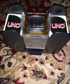 Automatic Card Shuffler - Battery-Operated 6-Deck Playing Card Dispenser - Game Night and Casino Accessories by Trademark Poker 4-6 Deck Card Shuffler 26 81yEQedatnL