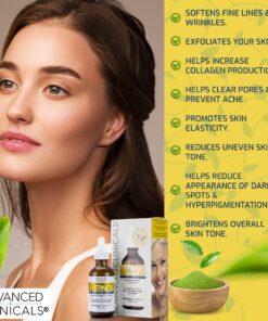 Advanced Clinicals Retinol Facial Serum Moisturizer Skin Care For Face, Anti Aging Retinol Concentrate Reduces Appearance Of Wrinkles & Fine Lines W/Nourishing Aloe Vera & Green Tea, 1.75 Fl Oz 12 81yEUfj4zL
