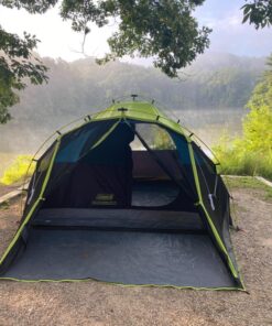 Coleman Carlsbad Dark Room Camping Tent with Screened Porch, 4/6 Person Tent Blocks 90% of Sunlight and Keeps Inside Cool, Weatherproof Tent with Easy Setup and Screened-In Porch 6-person 59 81yGoMVQAtL