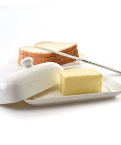 Alternative view of Norpro 8370 Butter Dish, one, White 1