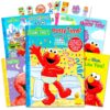 Sesame Street Elmo Potty Training Book Set -- Potty Coloring and Activity Book with Chart, Reward Stickers and Checklist (Includes 4 Storybooks: ABC, Colors, Rhymes, Bedtime) 37 81yJ9JyS82L
