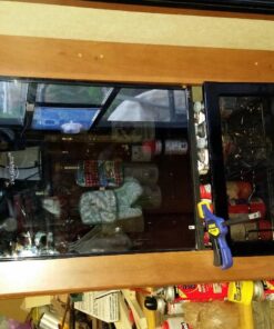 Rev-A-Shelf - 5WB1-1822-CR - 18 in. W x 22 in. D Base Cabinet Pull-Out Chrome Wire Basket 18 Inch 39 81yKhAmN95L