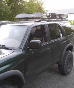 CURT 18115 Universal 42 x 37-Inch Black Steel Roof Rack Rooftop Cargo Carrier 64 81yKuM3w CL