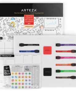 ARTEZA ARTZ-8640 Magnetic-Message-Boards, White (Monthly Calendar), 17x13 inches 12 81yLPczLM2L