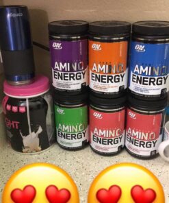 Optimum Nutrition Amino Energy - Pre Workout with Green Tea, BCAA, Amino Acids, Keto Friendly, Green Coffee Extract, Energy Powder - Orange Cooler, 30 Servings (Packaging May Vary) 30 Servings (Pack of 1) 41 81yLPya5OYL