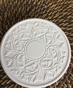 CoasterStone Absorbent Stone Coasters, “Victorian Lace Set of 4 27 81yMT94 wKL