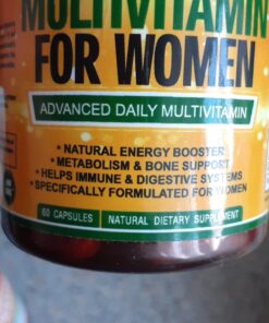 Women's Multivitamin Supplement. Vitamins A C D E & Vitamin B Complex. Immune & Female Support + Antioxidant & Natural Energizers. Non-GMO, Gluten Free, Made in the USA,60 Caps Women 31 81yN1m5jxmL 1