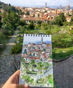 Sakura Koi Pocket Field Sketch Kit - Watercolor Sets for Painting On the Go - 24 Colors - 1 Water Brush - 1 Sponge - 1 Mixing Palette 1 Count (Pack of 24) 61 81yNYJT9OL