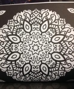 Mandalas At Midnight: A Mandala Coloring Book 65 81yNawVnQ6L