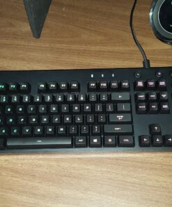 Logitech G810 Orion Spectrum RGB Mechanical Gaming Keyboard – Easy-Access Media Control, Backlit Multicolor LED, Romer-G Mechanical Key Switches 48 81yNlw K9HL