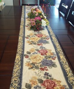 Nearly Natural 4665 Mixed Mini Peony Centerpiece Silk Flower Arrangement,10"D x 34"W x 6.5"H 10"D x 34"W x 6.5"H 46 81yO4kA7PXL