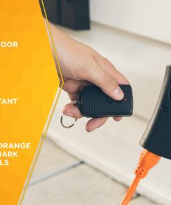 Coleman Cable Southwire 2308SW8803 Vinyl Outdoor Extension Cord In Orange With 3-Prong Plug (50 Feet, 16/3 gauge) 11 81yOEB7O93L