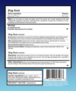 Compound W Maximum Strength Fast Acting Gel Wart Remover, 0.25 oz, 2 Pack unflavored 0.5 Ounce (Pack of 1) 32 81yOqmMWQJL