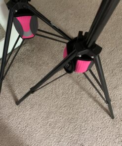 Amazon Basics Aluminum Light Photography Tripod Stand with Case - Pack of 2, 2.8 - 6.7 Feet, 3.66 Pounds, Black 2-Pack 38 81yOvFD8gL