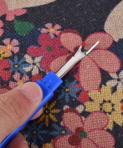 ESHATO Sewing Seam Rippers,Stitch Thread Unpicker and Cutter for Crafting,12 Pieces 12 Pieces Blue 11 81yPu1b4MmL