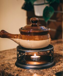 GROSCHE Cairo Premium Teapot Warmer with Tea lite Candle. for Glass teapot and Other heatproof Dish Warming use. 39 81yQLjztnIL