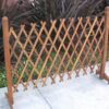 Garden Creations JB4710 Extendable Instant Fence Brown 5 81yTXVWhtBL