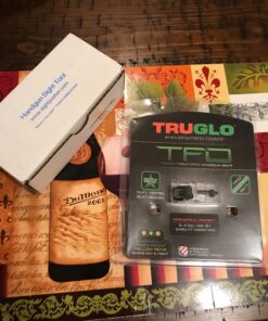 Truglo TFO Tritium & Fiber-Optic Handgun Sight Snag-Resistant Glowing Front & Rear Night Sights, Compatible with Springfield Armory XD Series Yellow Rear Sight 41 81yVusEN9NL 2