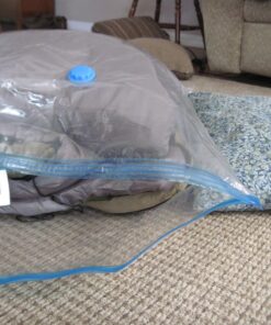 Spacesaver Vacuum Storage Bags (Jumbo 2 Pack) Save 80% on Clothes Storage Space - Vacuum Sealer Bags for Comforters, Blankets, Bedding, Clothing - Compression Seal for Closet Storage. Pump for Travel. Jumbo 41 81yWTuo7ZSL