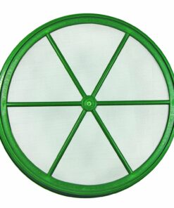 Alternative view of SE 13 1/4 Inch Stackable Classifier Gold Prospecting Pan - 1/50 Inch Stainless Steel Mesh Sifting Pan, Green Pans