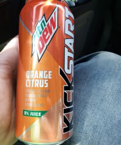 Mountain Dew Kickstart Orange Citrus (16 Ounce Cans, Pack of 12) 16 Fl Oz (Pack of 12) 22 81yWmWTl5cL