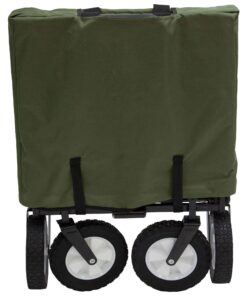 Mac Sports Folding Steel Frame Garden Utility Wagon Cart, Green (for Parts) 30 81yZ5utQcyL