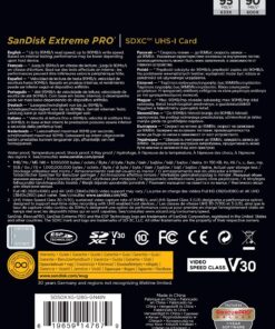 SanDisk 128GB Extreme PRO SDXC UHS-I Card (SDSDXXG-128G-GN4IN) 27 81yZB4ZwGZL