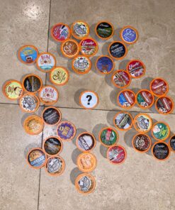 Two Rivers Coffee Flavored Coffee Pods Compatible with Keurig K Cup Brewers, Assorted Variety Pack Flavored Coffee, 40 Count Assorted Flavored Variety 40 Count (Pack of 1) 56 81ybRo9bpjL