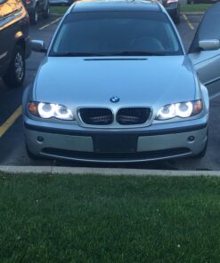 iJDMTOY 7000K Xenon White 264-SMD LED Angel Eyes Halo Ring Lighting Kit Compatible with BMW E36 E46 3 Series E39 5 Series E38 7 Series (Fit Xenon Trim ONLY) 37 81yc860piDL