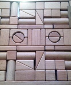 iPlay, iLearn Toddler Wooden Building Block Toys, 72 PCS Kids Natural Wood Stacking Blocks Set Standard Unit, Preschool Kindergarten Montessori Toy, Birthday Gift for Age 2 3 4 5 6 Year Old Boy Girl 47 81yd8idbXL