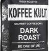 Koffee Kult Dark Roast Whole Bean Coffee - Small Batch Gourmet Aromatic Artisan Blend 100% Arabica Coffee Beans Organically Sourced (Dark Roast, 32oz) 2 Pound (Pack of 1)