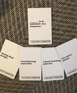 Not Parent Approved - The Hilarious Family Game Night Card Game for Kids, Teens & Tweens, The Perfect Funny Christmas & Birthday Gift for Boys & Girls, Best Fun Family Games for Kids and Adults A. Original Game 37 81yelkB44GL