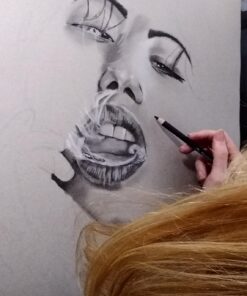 Strathmore Toned Sketch Paper Pad 18"X24"-80lb Toned Gray 24 Sheets -412118 18x24 13 81yf5cQ01L