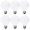 GE 12979 Incandescent G25, 6 Count (Pack of 1), Soft White, 6 Bulb 9 81yfiYRb6FL