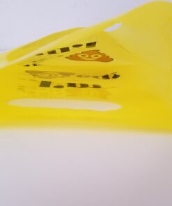 L LIFETIME Party Favor Plastic Goodie Bags with Handles- Theme Birthday Supplies Gift Bag for Kids and Adults – I'm Pooped (24 Pack) 8 81yi0ci24KL