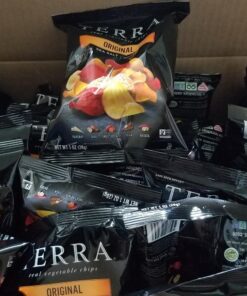 Terra Vegetable Chips with Sea Salt, Original, 1 oz (Pack of 24) 1 Ounce (Pack of 24) 36 81yjm3nt WL