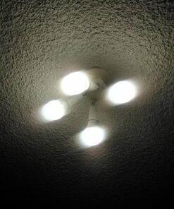 JACKYLED 4 in 1 E26 Light Socket Splitter Adapter Converter for Standard LED Bulbs 360 Degrees Adjustable 180 Degree Bendable Max Watt 240W 47 81ykNQlyCmL