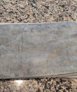 SINLAND Microfiber Cleaning Cloth Ulura Absorbent Softer Towel Reusable Cleaning Cloth Streak Free Lint Free Cleaning Cloth for Home, Kitchen, Car, Window Use 12x12 Inch Slate Grey 6 Pack 34 81ykOgcfe9L