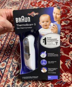 Braun Digital Ear Thermometer for Babies, Kids, Toddlers and Adults, ThermoScan 5 IRT6500, Display is Digital and Accurate, Thermometer for Precise Fever Tracking at Home 53 81ymHwPpuRL