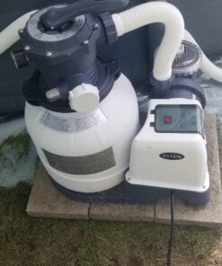 INTEX 26329EH Ultra XTR Deluxe Above Ground Swimming Pool Set: 18ft x 52in – Includes 2100 GPH Cartridge Sand Filter Pump – SuperTough Puncture Resistant – Rust Resistant – Easy to Assemble 50 81ymtPQWwbL