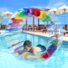 Greenco Giant Inflatable Pool Float, Inflatable Pool Floats, Inflatable Raft for Summer, Giant Pool Lounger, Pool Accessories, Lake Floats & Pool Toys, Summer Fun for Pool, Lake, Beach Party Wheel 35 81yrH7yrC9L
