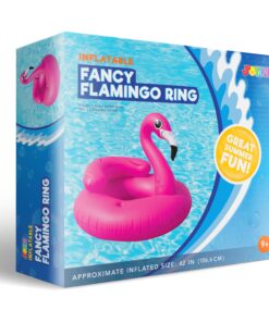 JOYIN Inflatable Flamingo Tube, Pool Float, Fun Beach Floaties, Swim Party Toys, Summer Pool Raft Lounge for Adults & Kids, with 2 Cup Holders and Head Rest 27 81yro6MecRL