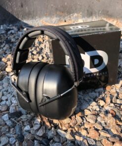 Professional Safety Ear Muffs by Decibel Defense - 37dB NRR - The HIGHEST Rated & MOST COMFORTABLE Ear Protection for Shooting & Industrial Use - THE BEST HEARING PROTECTION...GUARANTEED Regular Black 52 81yryH1cKL